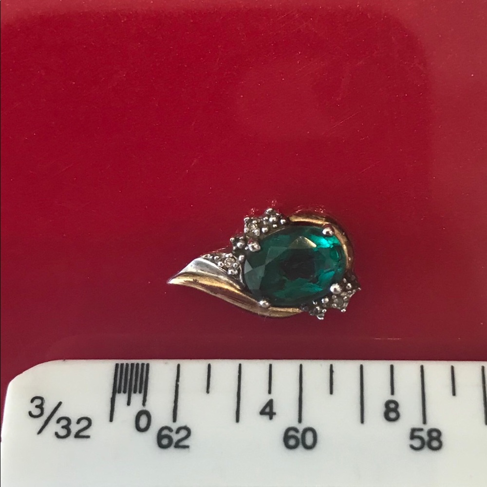 CZ Emerald Pendant